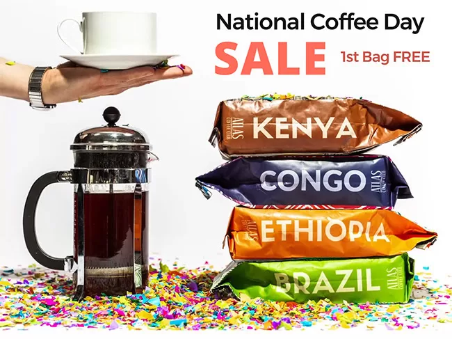Atlas Coffee Club Free Coffee for National Coffee Day