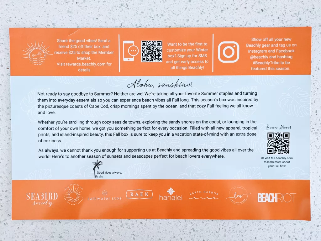 Beachly Fall 2023 Review with FULL Spoilers +$30 OFF