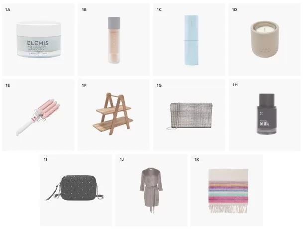 FabFitFun Winter 2023 spoilers Customization Category 1