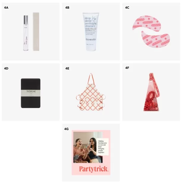 FabFitFun Winter 2023 spoilers Customization Category 4