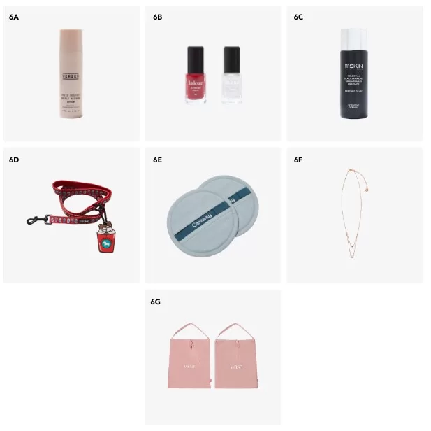 FabFitFun Winter 2023 spoilers Customization Category 6
