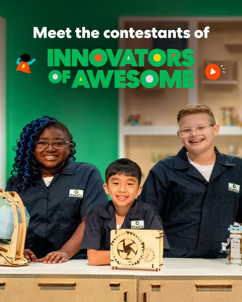 KiwiCo Innovators of Awesome contestants