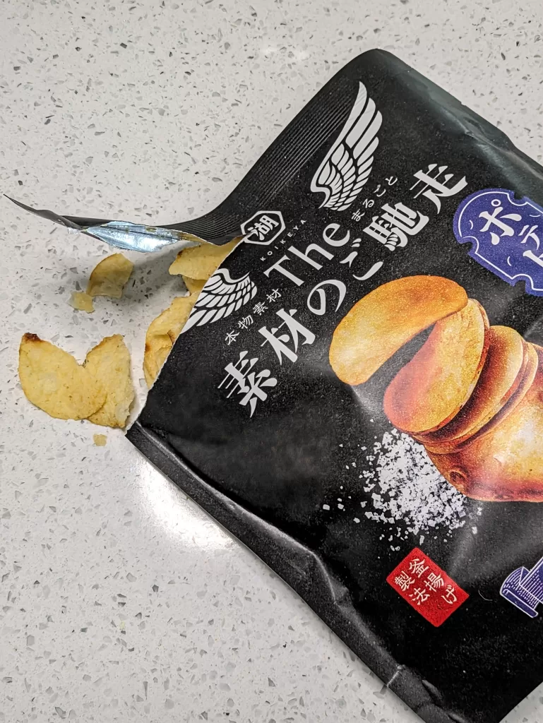 Koikeya Salt & Sesame Oil Potato Chips