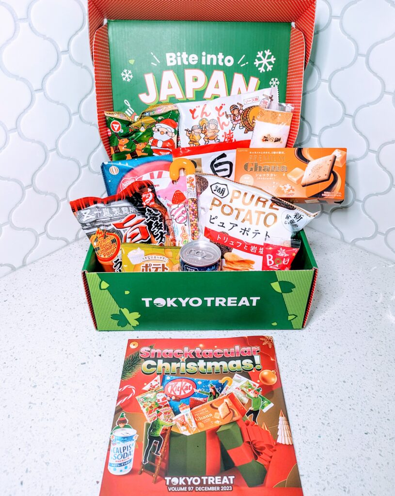 TokyoTreat December 2023 Snacktacular Christmas Box Review 2